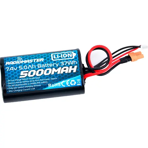 Акумулятор RadioMaster 21700 5000 mAh для пульта керування TX16S/TX12 (ZP-00000007267) [137134] - фото 2