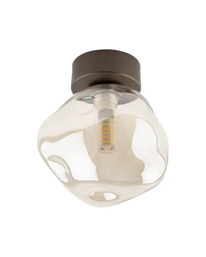 Люстра TK Lighting 11034 Lava G9 1x10W IP20 коричнева - фото 1