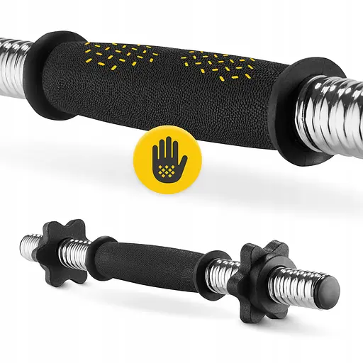 Гриф гантельный 4FIZJO 45 см 25 мм 2 шт (P-5905973401098) - фото 7