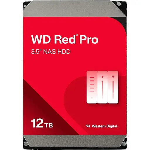 Жесткий диск 3.5" WD Red Pro 12TB SATA 512MB (WD122KFBX) [141148] - фото 2