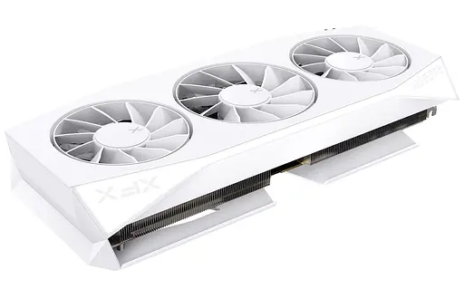 Видеокарта XFX AMD Radeon RX 9060 XT 16GB Mercury OC White Gaming Edition (RX-96TMERCW9) (GDDR6, 128 bit, PCI-E v5.0 x16) - фото 2