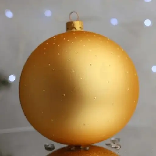 Ялинкова прикраса Санта Шоп Синиці біля будинку скло (4820001041781) - фото 4