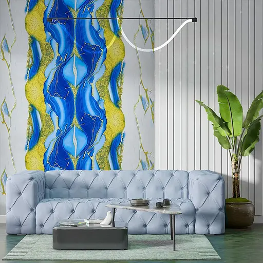 Самоклеящаяся стеновая PET плитка в рулоне 1200х3000х2мм SW-00002664 - фото 5