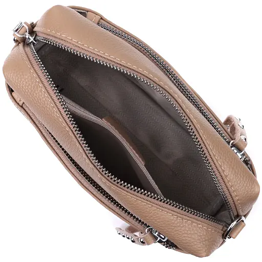 Кожаная женская сумка Vintage 22.5х13х9 см sum0026598 - фото 9