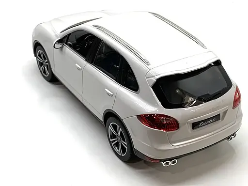 Машинка Porsche Cayenne Turbo білий RASTAR модель 1:14 Автомобіль на дистанційному керуванні + пульт - фото 4