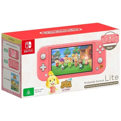 Ігрова приставка Nintendo Switch Lite портативна Animal Crossing New Horizons
