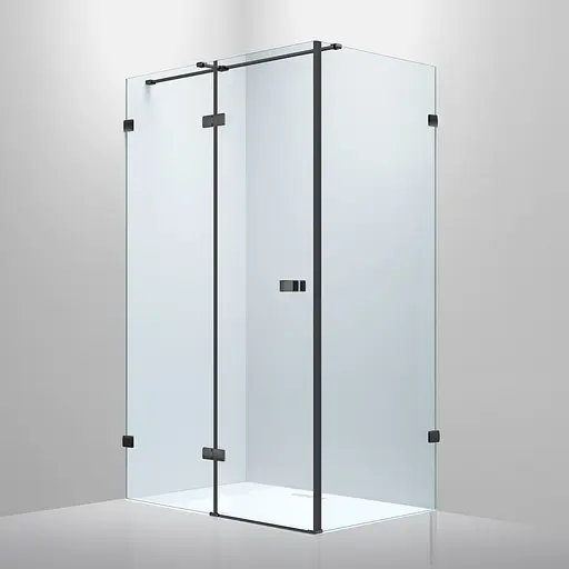 Душевая кабина Volle De la Noche 120x80 без поддона 10-40-195L-black - фото 1