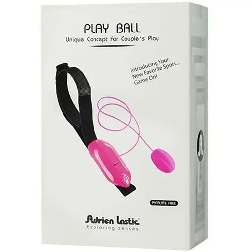 Віброяйце Adrien Lastic Playball для стимуляції точки А з турборежимом кріплення до ноги - фото 5