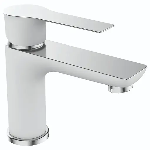 Змішувач для умивальника Mixxus Premium Eva 001 MI5808 Білий матовий - фото 1