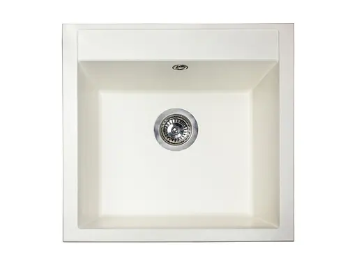 Кухонная мойка гранитная Miraggio Bodrum 510 white 508x495x227 00206402, Белый - фото 1