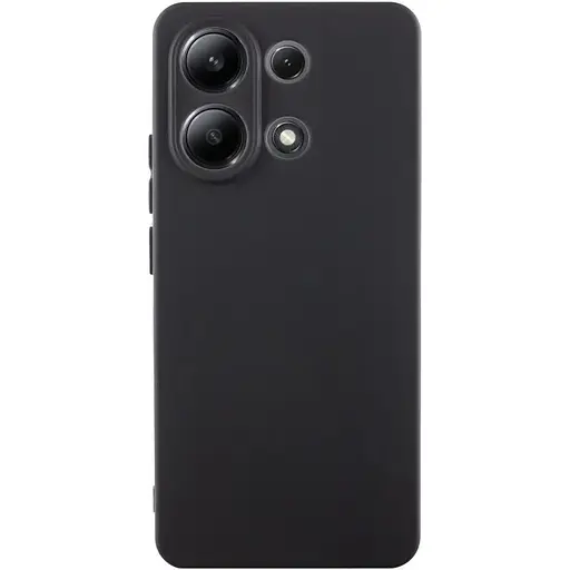 Чехол Silicone Cover Lakshmi Full Camera (AA) для Xiaomi Redmi Note 13 5G Черный / Black