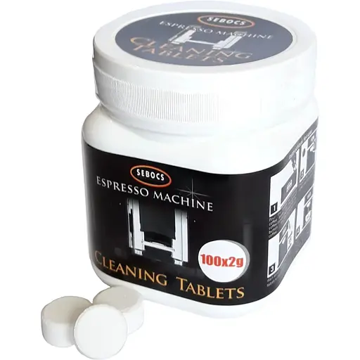 Таблетки для видалення кавових жирів Sebocs 100шт - фото 1