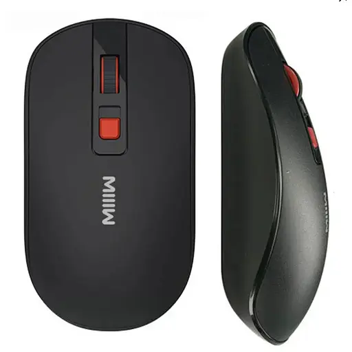 Мышь Xiaomi MiiiW Wireless Mute Mouse Lite PM21 (MW23M21) Black