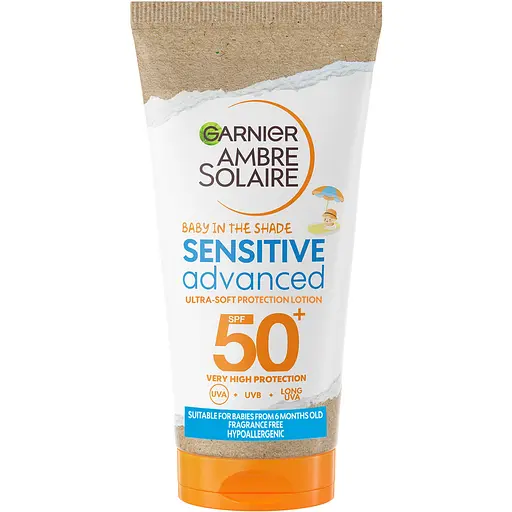 Сонцезахисний лосьйон для дітей Garnier Ambre Solaire Малюк у тіні, SPF 50+, 50 мл - фото 1