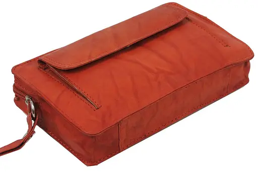 Чоловіча шкіряна барсетка Always Wild 3х12х20 см acs0018071 - фото 7