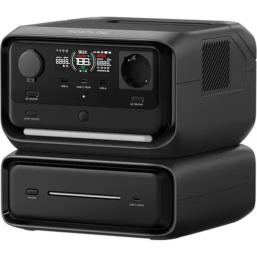 Комплект зарядної станції EcoFlow RIVER 3 Max (EFRIVER3Max-EU-CBOX) (572Wh | 600W) - фото 4