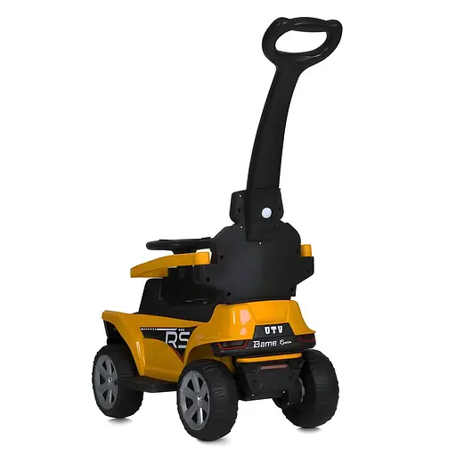 Електромобіль каталка-толокар Bambi M 5764EBLR-6 з музикою та батьківською ручкою джип - фото 2
