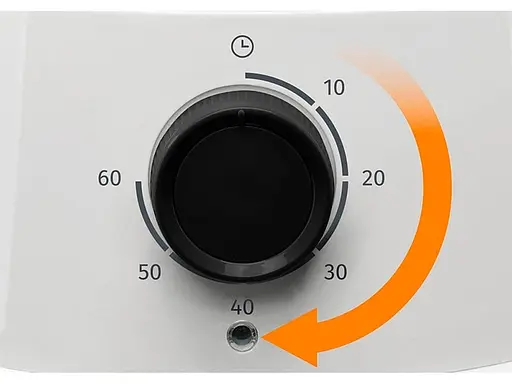 Мультипечь Gorenje 1300Вт 4.5л механическое управление 7 программ пластик белый - фото 3