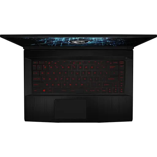 Ноутбук Ігровий MSI Thin GF63 12VF-640XRO, Intel Core i7-12650H 4.7GHz, 15.6" FHD, 16GB, SSD 512GB, NVIDIA GeForce RTX 4060 8GB, DOS, чорний - фото 3