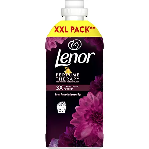 Кондиционер для белья Lenor Цветок лотоса и бриллиантовые фиги 59 циклов стирки 1.239 л - фото 2