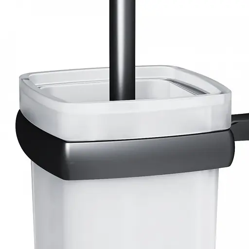 Йоршик для унітазу Am.Pm Gem black A9033422, Чорний матовий - фото 6