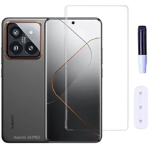 Защитное стекло DK для Xiaomi 14 Pro UV Curved 021047 clear
