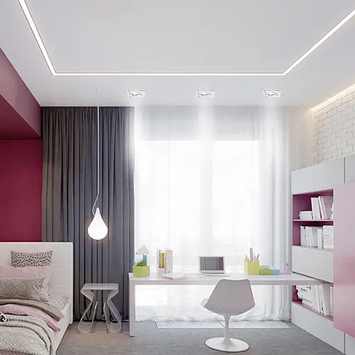 Вбудований поворотний світильник Feron ML345 під лампу білий - фото 3