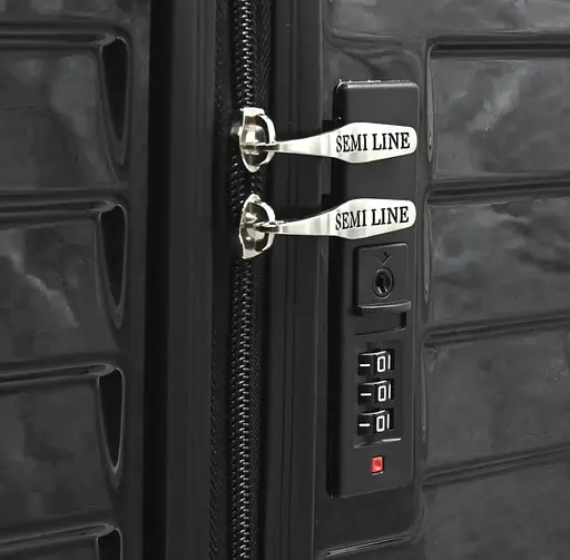 Чемодан Semi Line 24" (M) Black (T5765-2) (DAS302951) - фото 5