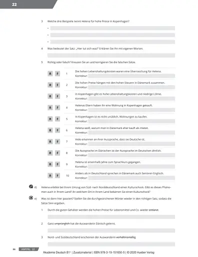 Akademie Duetsch B1+ Zusatzmaterial. Band 3 - фото 3