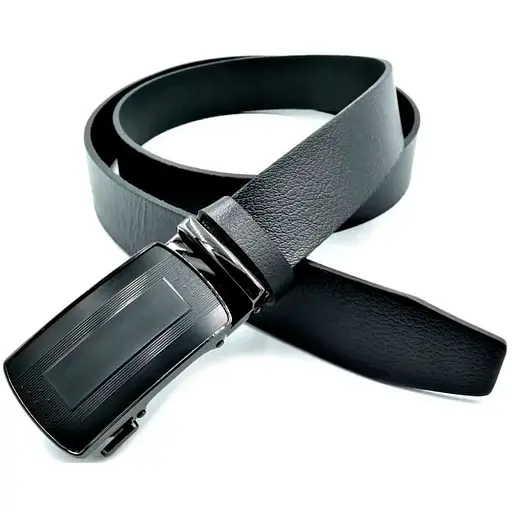 Ремінь-автомат Le-Mon чоловічий шкіряний 110-125х3,5 см acs0024306 - фото 1