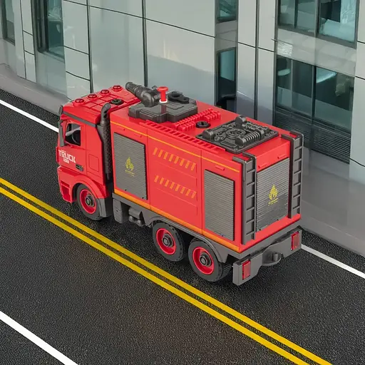 Машинка-конструктор Otamanko Автоконструктор Пожежна ємність для води з помпою - фото 11