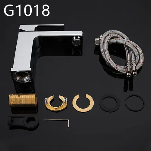 Смеситель для умывальника гайка Ø35 Gappo Futura 1/8 G1018 Белый - фото 8