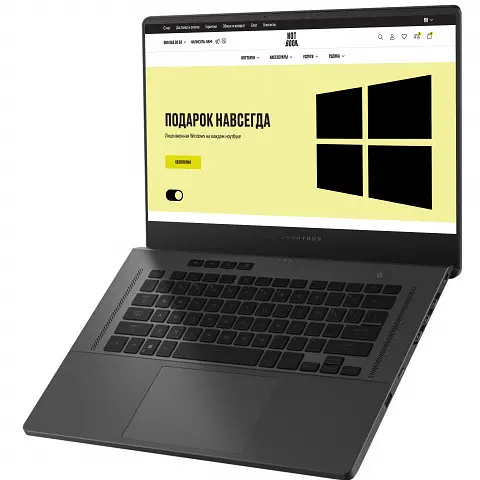 Ноутбук Asus ROG Zephyrus G15 GA503QM (GA503QM-BS94Q) Black - фото 6