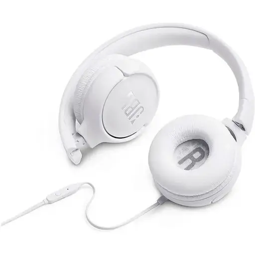 Навушники з мікрофоном JBL T500 White (JBLT500WHT) - фото 6