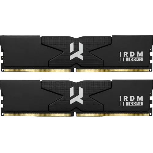 Оперативна пам'ять GoodRam 32GB (2x16GB) DDR5 6000MHz IRDM Black (IR-6000D564L30S/32GDC)