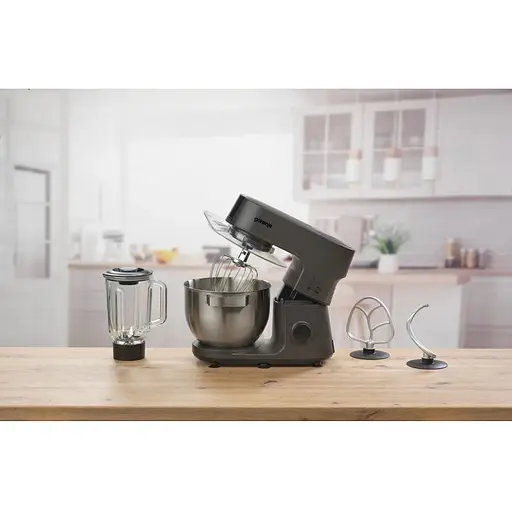 Кухонная машина Gorenje 1000W silver+black - фото 10