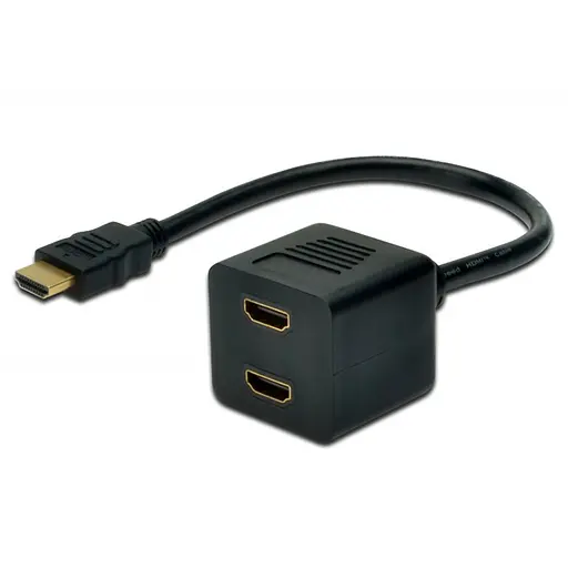 Переходник Digitus HDMI x 2HDMI - фото 1