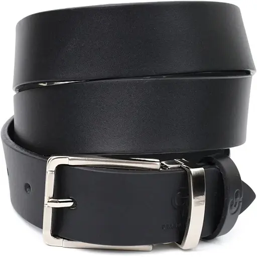 Ремінь шкіряний Grande Pelle чоловічий 3,4х120 см acs0026896 - фото 1