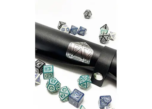 Настольная игра Планета Ігор Лоток для кубиков D20 (черный) (Dice tray D20 black) (pi-dt007) - фото 7