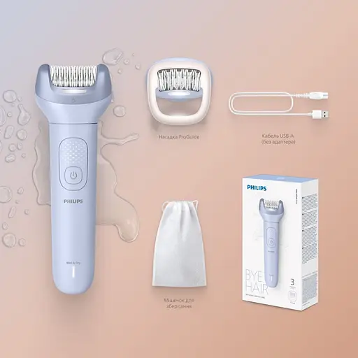 Епілятор Philips Series 8000 дисковий білий (BRE708/00) - фото 9