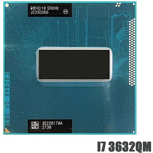 Процессор Intel Core i7-3632QM 2.2-3.2 GHz, G2 (PPGA988) 35W Б/У