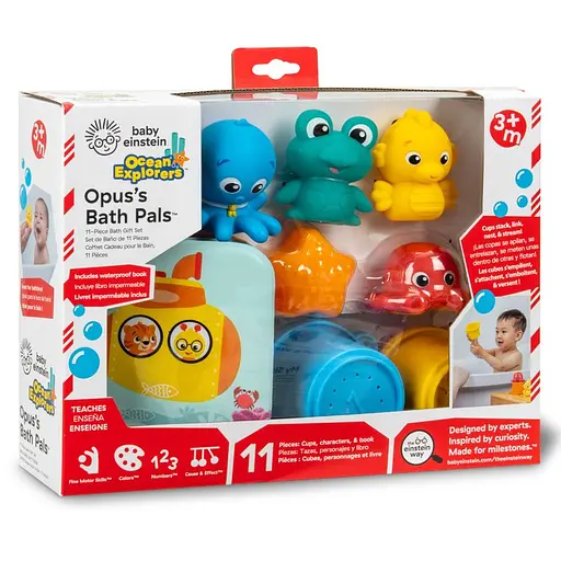 Игрушечный набор для ванной Baby Einstein Opus Bath Pals - фото 9