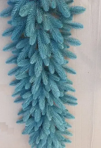 Гирлянда из хвои Премиум 3 м литая (Голубая) - фото 2