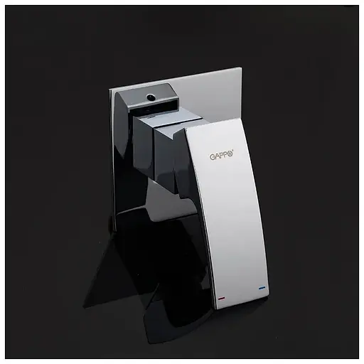 Набір гігієнічного душу прихованого монтажу Gappo G7207, хром, Хром - фото 4