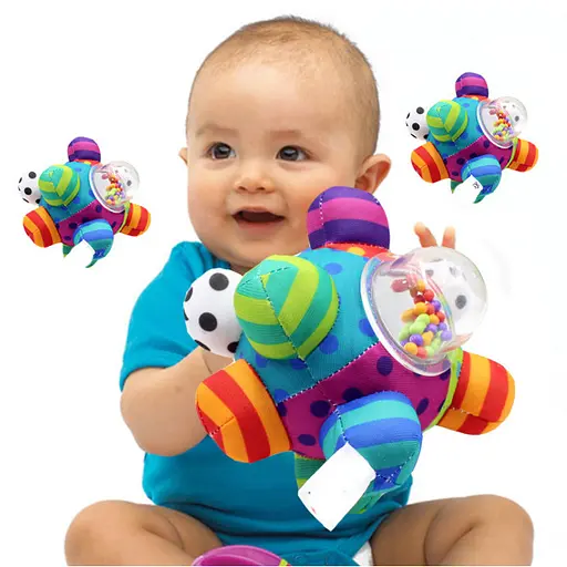 М'яка іграшка - брязкальце Sozzy 210939 17 см - фото 6