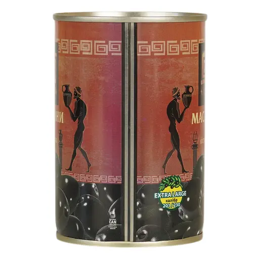 Маслины Ellada черные с косточкой 420 г (873889) - фото 4