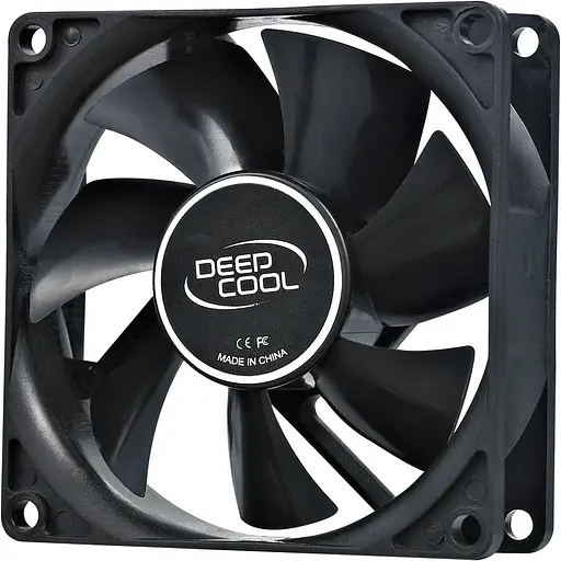 Вентилятор 80mm Deepcool XFAN 80 black (DP-FDC-XF80) - фото 1