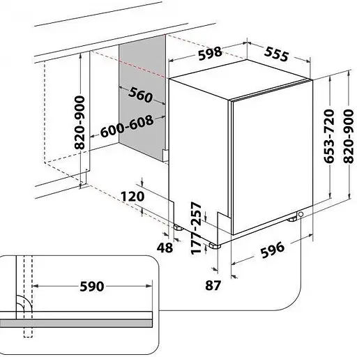 Посудомоечная машина Hotpoint-Ariston HI 5010 C - фото 8