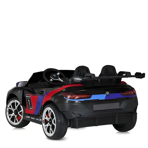 Електромобіль дитячий Bambi M 5849EBLRS-2 24V спортивний BMW для двох із пультом керування - фото 6