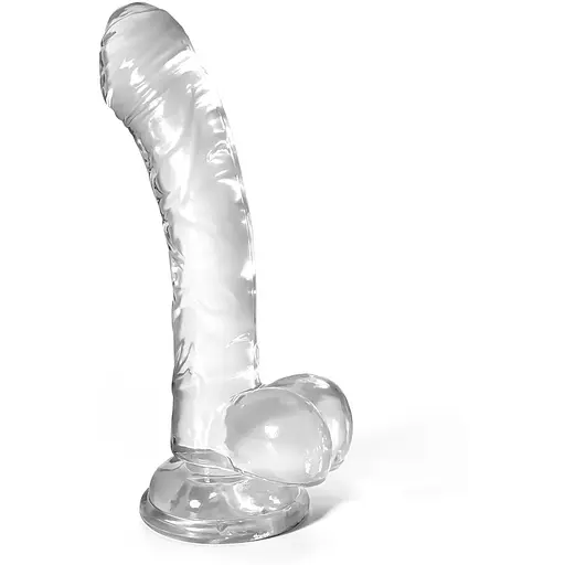 Фалоімітатор Crushious Hudini Jelly 17.5 см (прозорий)